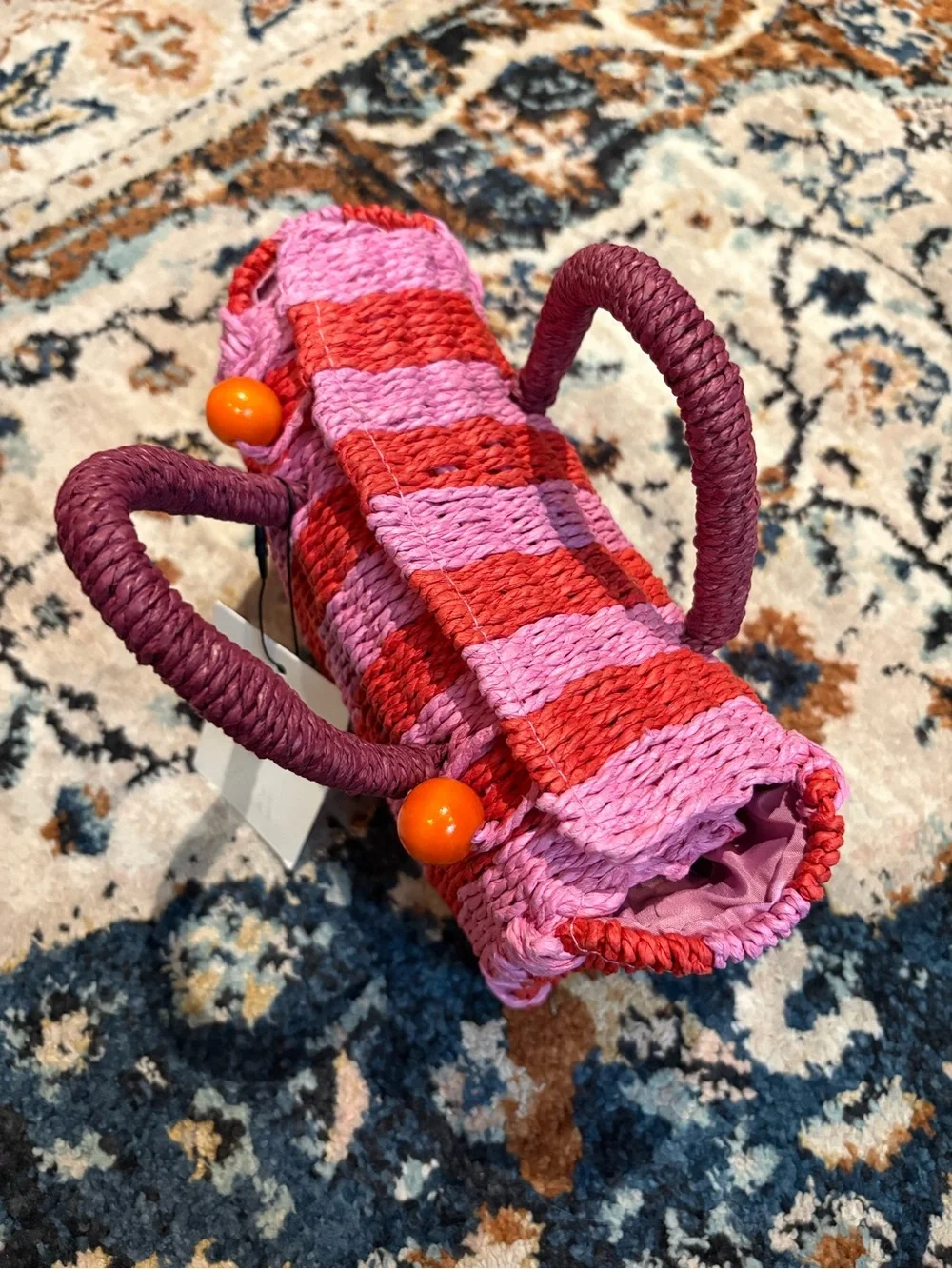 Zara Woven Trunk Bag
